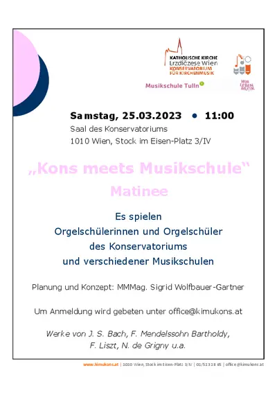 "Kons meets Musikschule"